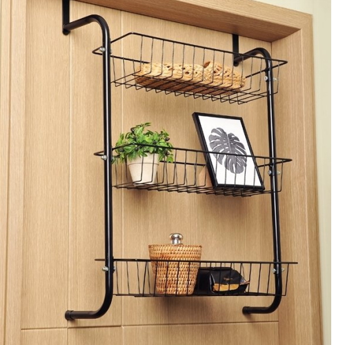 아트박스  문걸이 욕실 다용도 수납 선반