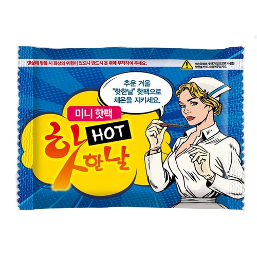 바이온  핫한날 미니 붙이는 핫팩 22g