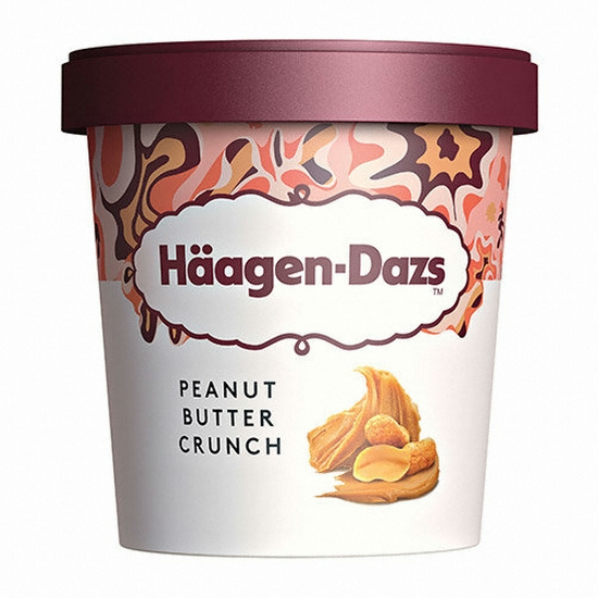하겐다즈  피넛버터 크런치 파인트 473ml