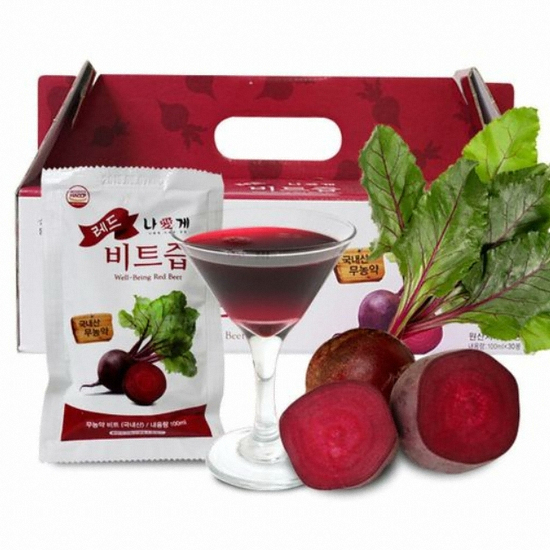 몽탄우리농산 나애게 레드비트즙 100ml 30포