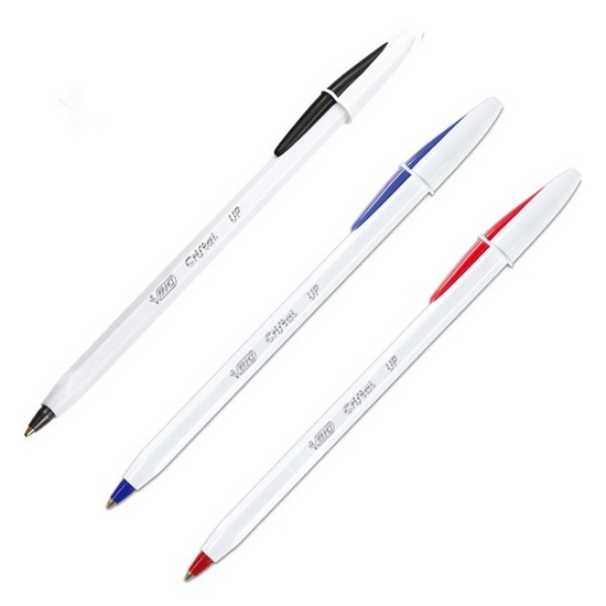 BIC  크리스탈 업 볼펜 1.2mm