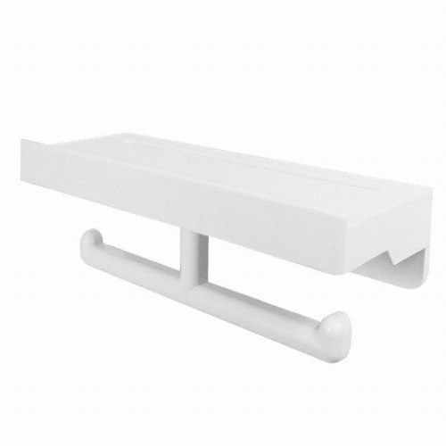 욕실 주방 무타공 스마트폰거치 미니멀라이프 벽 선반