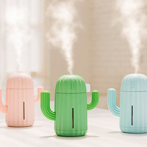 플랜  선인장 USB 무선 충전식 미니 가습기 VER.2