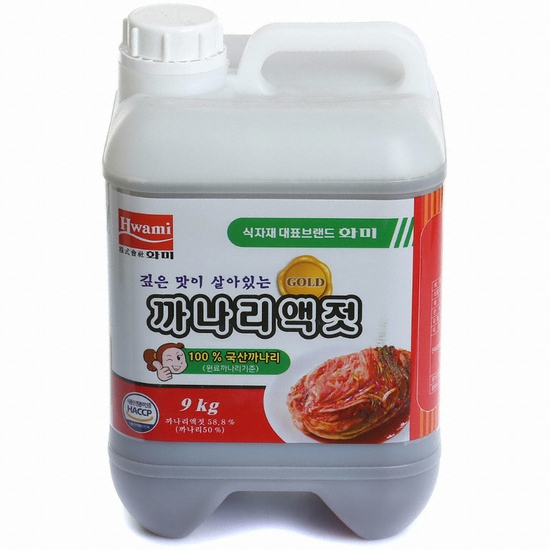 화미  까나리액젓 9kg