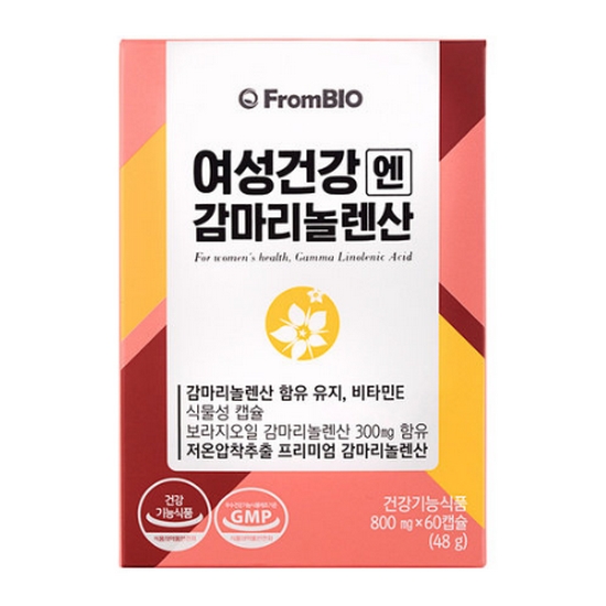 프롬바이오 여성건강엔 감마리놀렌산 60캡슐
