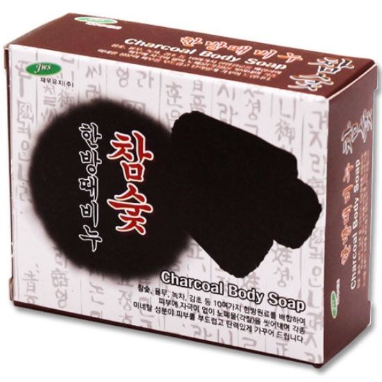 재우유지 한방 참숯 때비누 110g