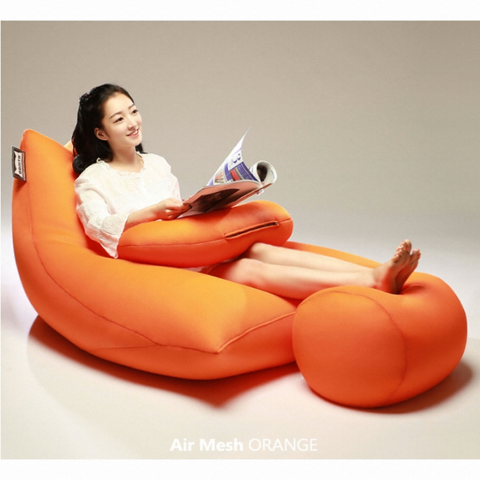 보니타 대형 파우치 P302 메쉬 빈백 1인용