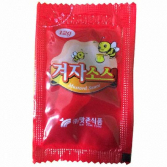 맛죤식품 일회용 겨자소스 12g