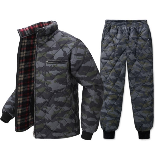 MNC 남성 하이넥포켓 기모 깔깔이세트_MDSE341DW