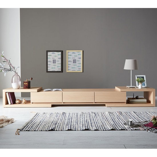  동서가구 이자벨 확장형 거실장 2400