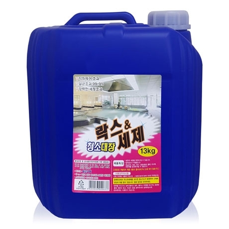 맑은나라 청소대장 락스&세제 13kg