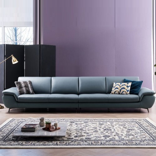 자코모 트레뷰 천연가죽 소파 6인용