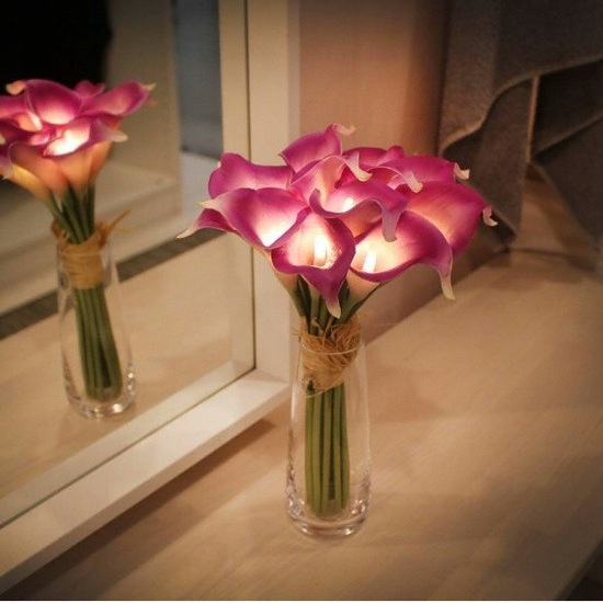 via K studio  LED 카라 부케 무드등