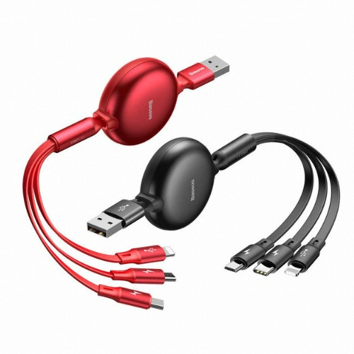 베이스어스  3in1 옥토퍼스 충전 멀티 케이블