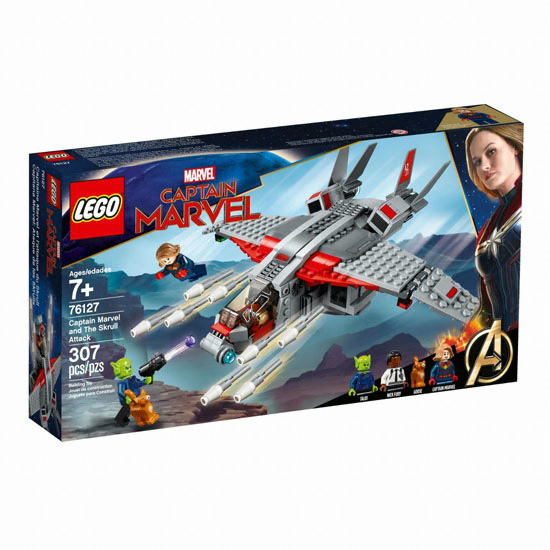 레고  마블 슈퍼히어로 캡틴 마블 스크럴의 전투 (76127)