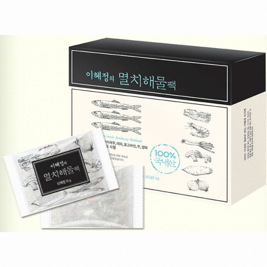 해통령 이혜정의 멸치해물팩 150g(15gx10입)