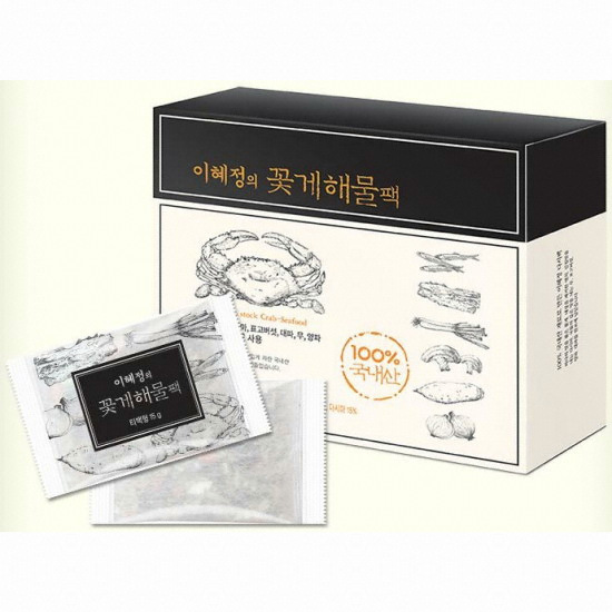 해통령 이혜정의 꽃게해물팩 150g(15gx10입)