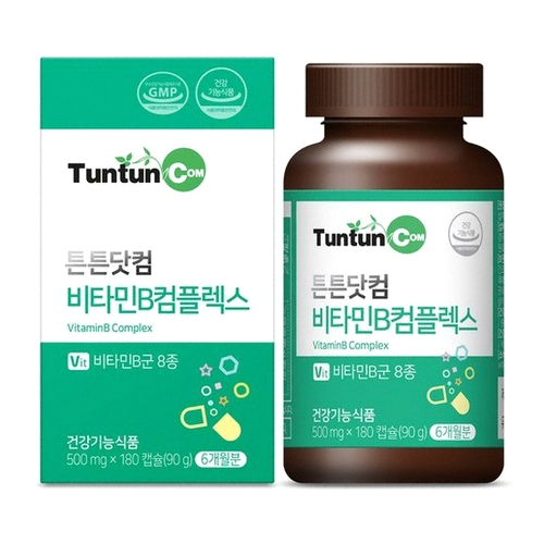 튼튼닷컴 비타민B 컴플렉스 500mg 180캡슐