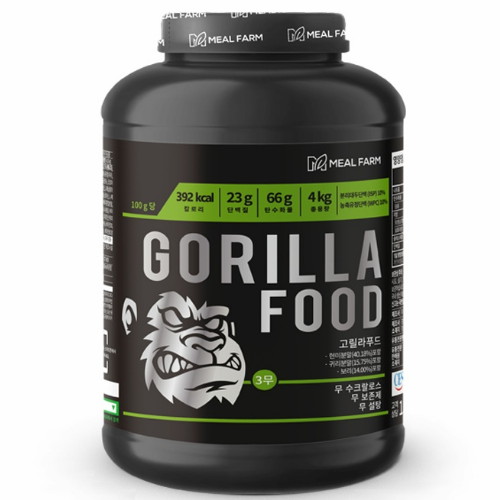 고릴라푸드 살찌는 헬스 단백질 보충제 체중증가 게이너 4kg
