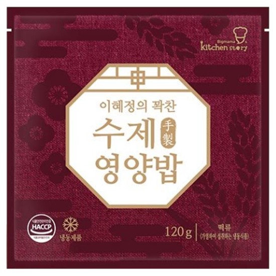 우리식품 빅마마 이혜정의 꽉찬 수제 영양밥 120g [1개] - 에누리 가격비교