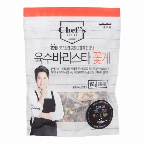바다원 육수바리스타 꽃게 150g(15gx10입)