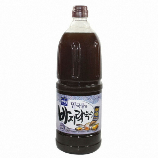 면사랑 밑국물용 바지락육수 1.8L