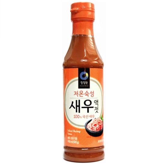 청정원 저온숙성 새우액젓 500g