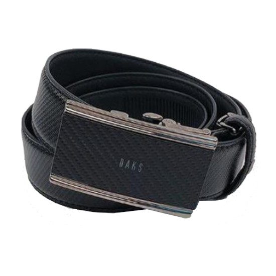 닥스 남성 블랙 엠보가죽 자동벨트_DBBE9E992BK