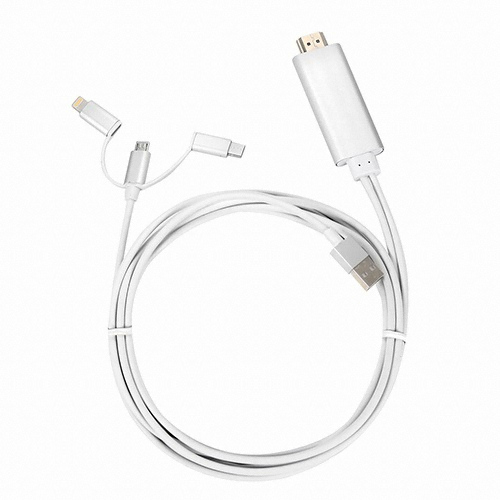 이지넷유비쿼터스 넥스트 3in1 HDMI 미러링 케이블 NEXT-840A