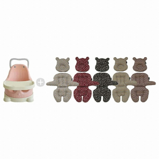 에시앙  P-Edition 아기 의자 + 테디베어 2종 세트