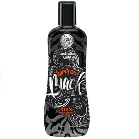 오스트레일리안골드 하드코어 블랙 태닝로션 250ml