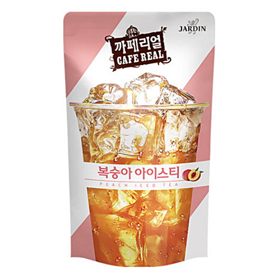 쟈뎅 까페리얼 복숭아 아이스티 230ml