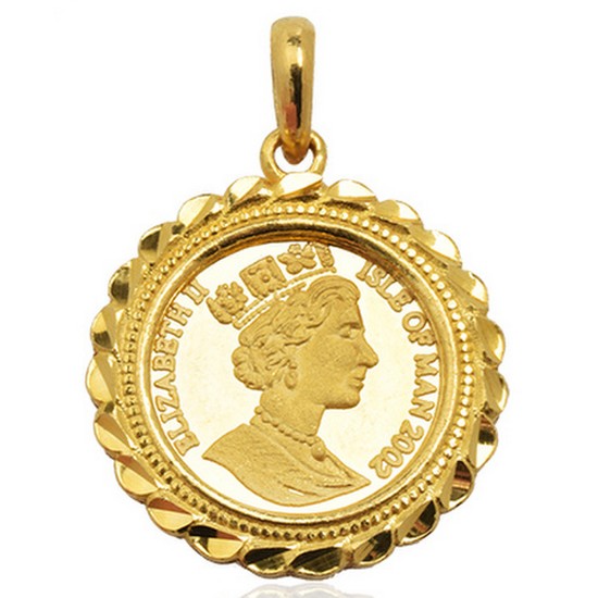 혼골드모아 골드모아 순금 펜던트 11.25g 노블레스 여왕