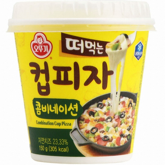 오뚜기  떠먹는 컵피자 콤비네이션 150g
