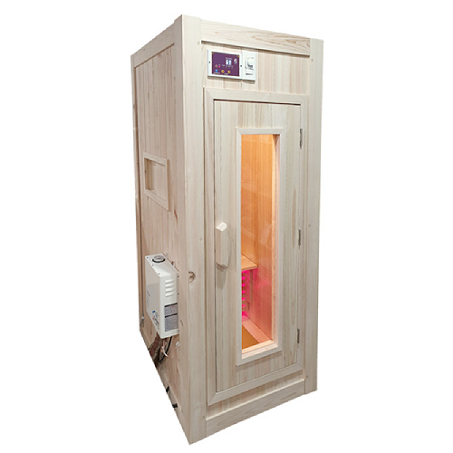 친환경편백아트 이동식 나노온열 온수 사우나 의자형 1인용