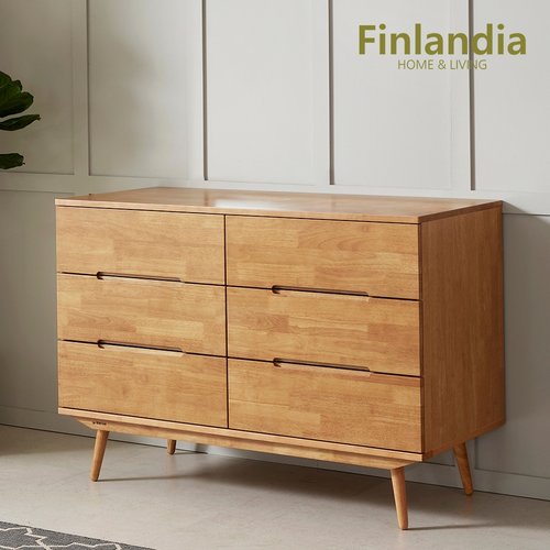 핀란디아 베네 원목 서랍장 1200