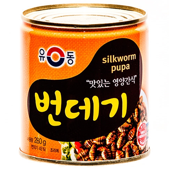 유성물산교역 유동 번데기 280g