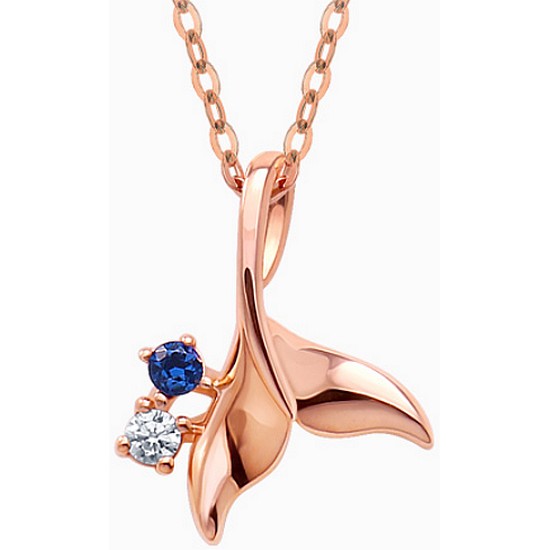 골드팡  14K 런던블루웨일 목걸이