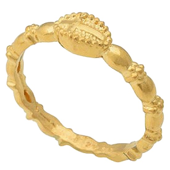 혼골드모아 골드모아 24K 순금 묵주 반지 11.25g 유광