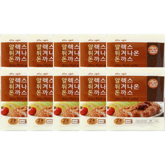 미가온  알렉스 튀겨나온 돈까스 10팩