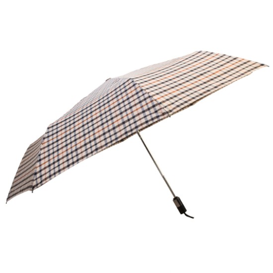 닥스 3단 자동 우양산 체크4_UPA004C