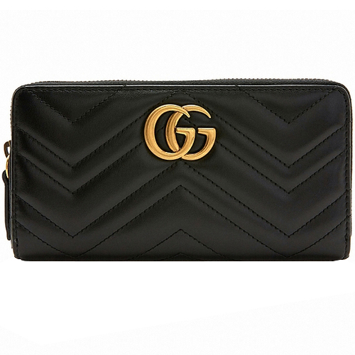 구찌 GG 마몽 마틀라세 장지갑_443123 DTD1T 1000