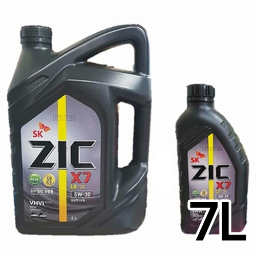 SK엔무브 ZIC X7 LS 5W30 7L
