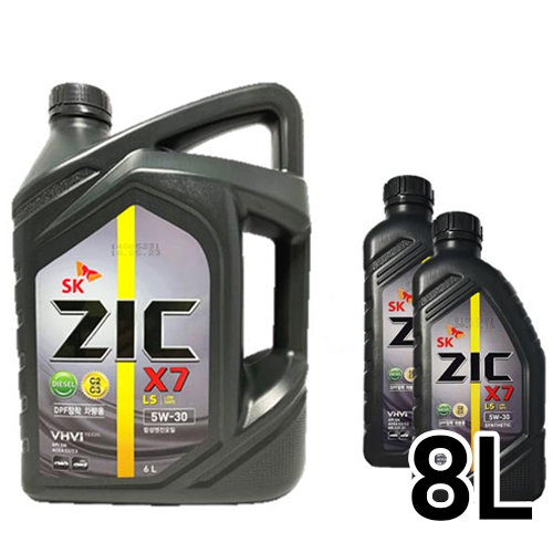 SK엔무브 지크 X7 LS 5W30 8L