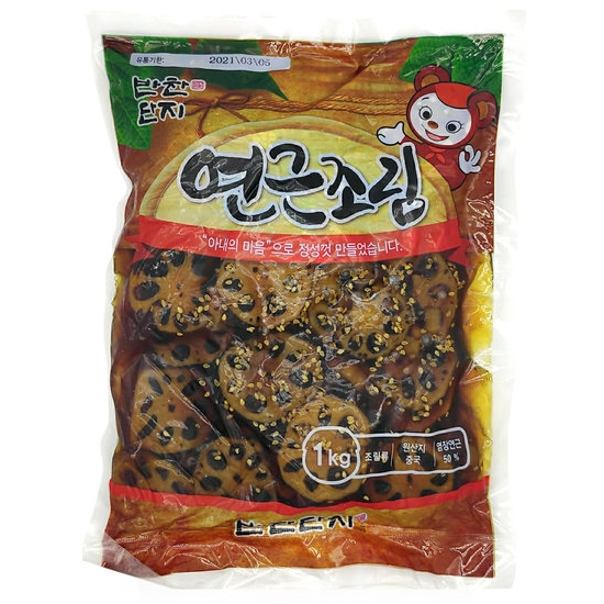 반찬단지  연근조림 1kg