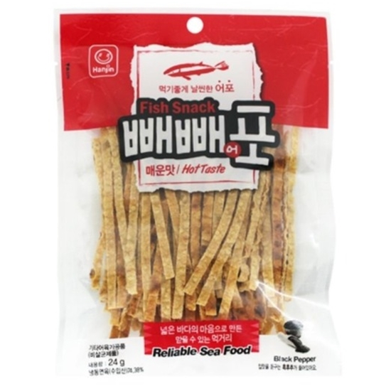 한진식품  빼빼포 매운맛 24g
