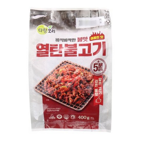 다솔  다향 열탄 오리불고기 매콤한맛 400g