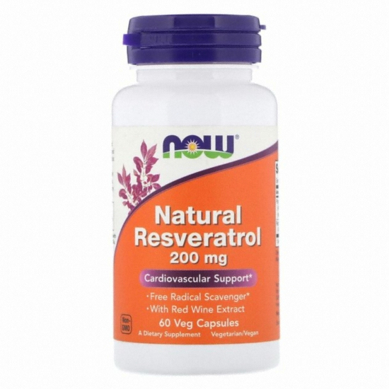 나우푸드 내추럴 레스베라트롤 200mg 60캡슐