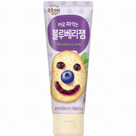 복음자리 바로 짜먹는 블루베리잼 100g