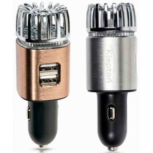 클렙튼  차량용 공기청정기 듀얼 USB